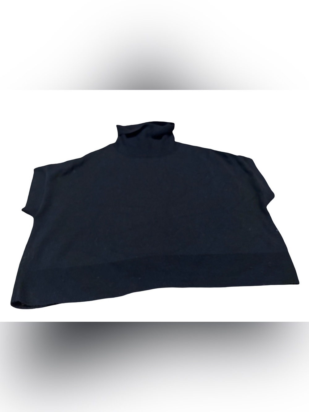 3xl Coldwater Creek Olive Black Cowl Neck Sweater- wool blend black sweater